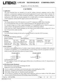 LTST-E670RL Datasheet Page 8