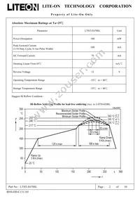 LTST-E670SL Datasheet Page 2