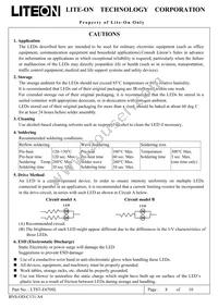 LTST-E670SL Datasheet Page 8