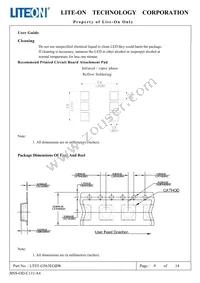 LTST-G563EGBW Datasheet Page 10