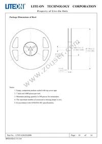 LTST-G563EGBW Datasheet Page 11