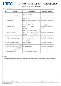 LTST-G563EGBW Datasheet Page 14