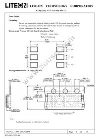 LTST-G683GEBW Datasheet Page 9