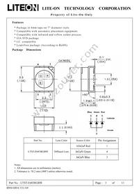 LTST-G683RGBW Datasheet Page 2