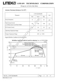 LTST-G683RGBW Datasheet Page 3