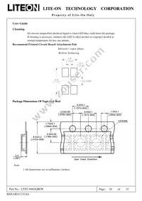 LTST-N683GBEW Datasheet Page 11