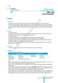 LTST-S110KGKT Datasheet Page 9