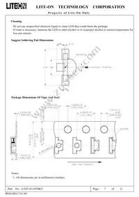 LTST-S110TBKT Datasheet Page 7