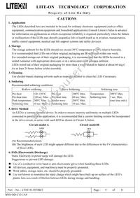 LTST-S110TBKT Datasheet Page 9