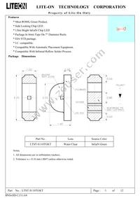 LTST-S110TGKT Datasheet Page 2