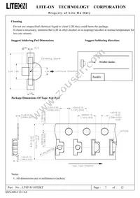 LTST-S110TGKT Datasheet Page 8