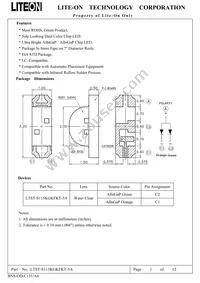LTST-S115KGKFKT-5A Datasheet Page 2