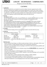 LTST-S115KGKFKT-5A Datasheet Page 10