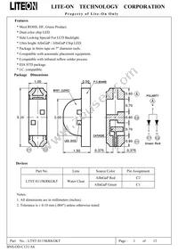 LTST-S115KRKGKT Datasheet Page 2