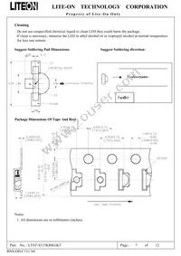 LTST-S115KRKGKT Datasheet Page 8