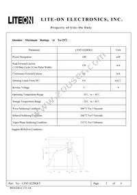 LTST-S220EKT Datasheet Page 2