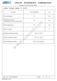 LTST-S220KFKT Datasheet Page 3