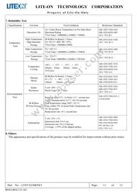 LTST-S220KFKT Datasheet Page 12