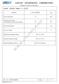 LTST-S220KSKT Datasheet Page 3