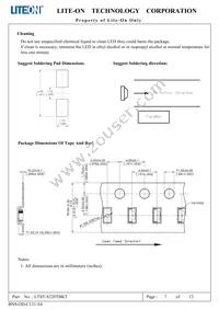 LTST-S220TBKT Datasheet Page 8