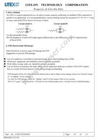 LTST-S220TGKT Datasheet Page 11