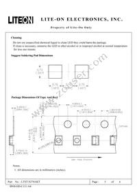 LTST-S270AKT Datasheet Page 5