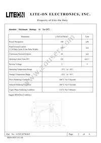 LTST-S270CKT Datasheet Page 2