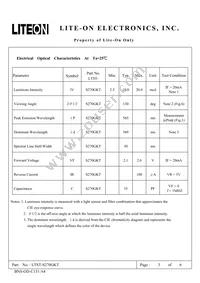 LTST-S270GKT Datasheet Page 3