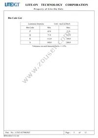 LTST-S270KFKT Datasheet Page 6