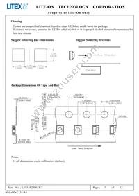 LTST-S270KFKT Datasheet Page 8