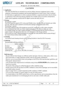 LTST-S270KFKT Datasheet Page 10