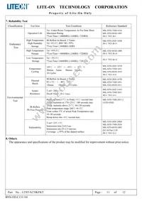 LTST-S270KFKT Datasheet Page 12