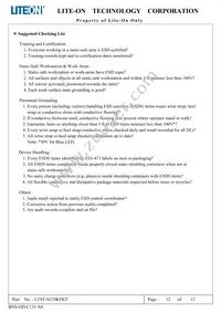 LTST-S270KFKT Datasheet Page 13