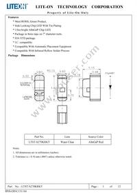 LTST-S270KRKT Datasheet Page 2