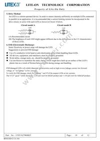 LTST-S270KRKT Datasheet Page 11