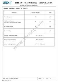 LTST-S270KSKT Datasheet Page 3