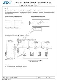 LTST-S270KSKT Datasheet Page 8