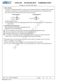 LTST-S270KSKT Datasheet Page 11