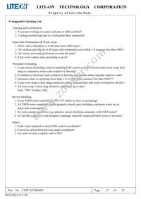 LTST-S270KSKT Datasheet Page 13