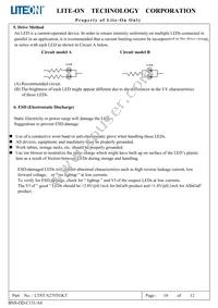 LTST-S270TGKT Datasheet Page 11