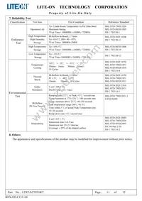 LTST-S270TGKT Datasheet Page 12