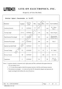 LTST-S270YKT Datasheet Page 3