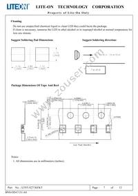 LTST-S271KFKT Datasheet Page 8