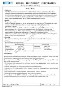 LTST-S271KFKT Datasheet Page 10