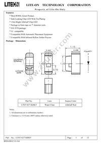 LTST-S271KRKT Datasheet Page 2