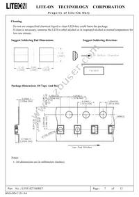 LTST-S271KRKT Datasheet Page 8