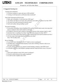 LTST-S271KRKT Datasheet Page 13