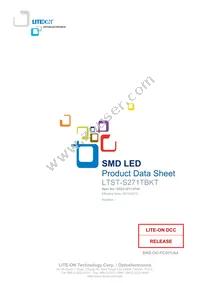 LTST-S271TBKT Datasheet Cover