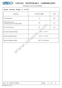 LTST-S271TBKT Datasheet Page 3