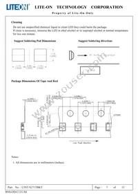 LTST-S271TBKT Datasheet Page 8